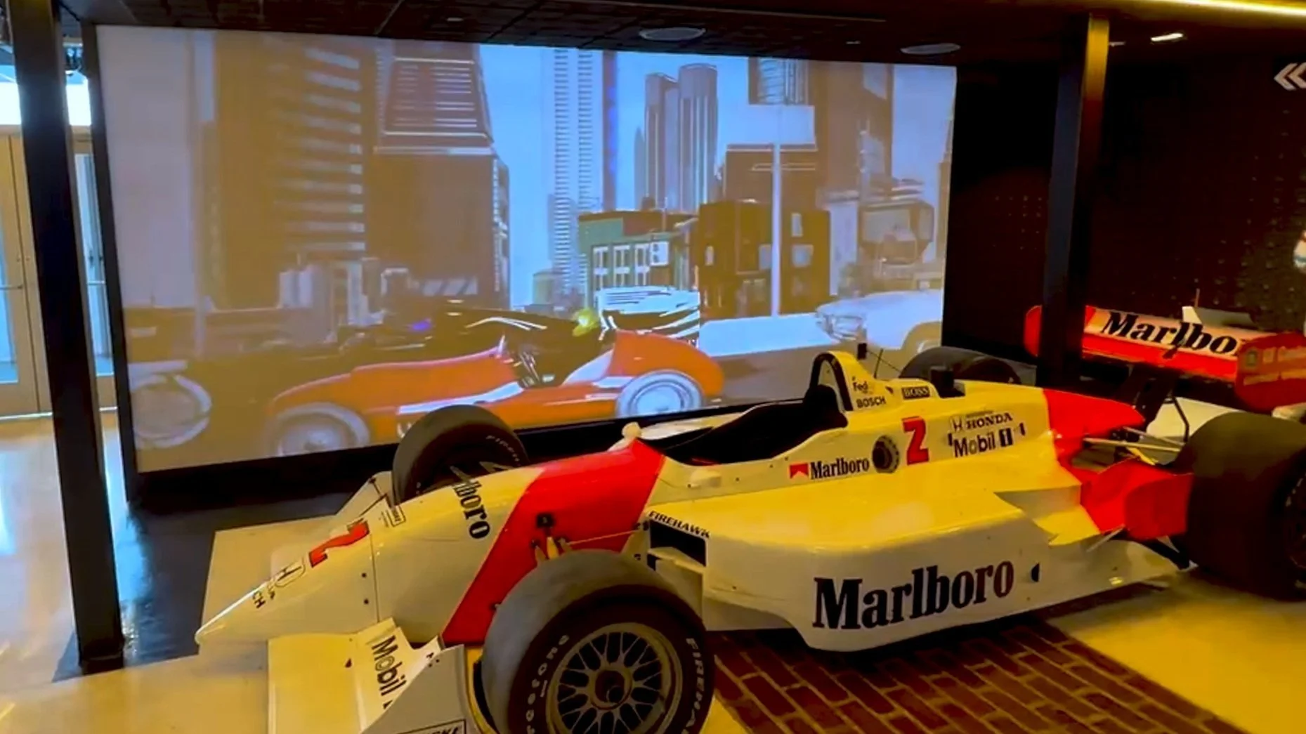 Alamo Drafthouse Lobby Projections