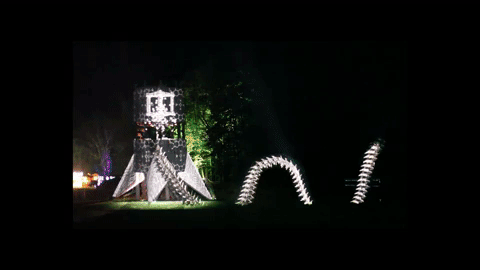 Tipper and Friends festival projections